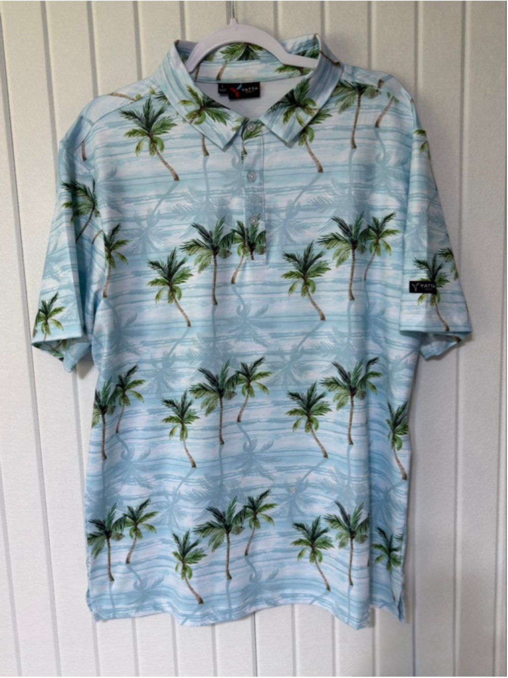 Yatta Golf (NWOT) Reflecting Palms Polo Size L